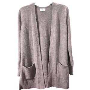 Old navy dark lavender open cardigan. Size XSMALL